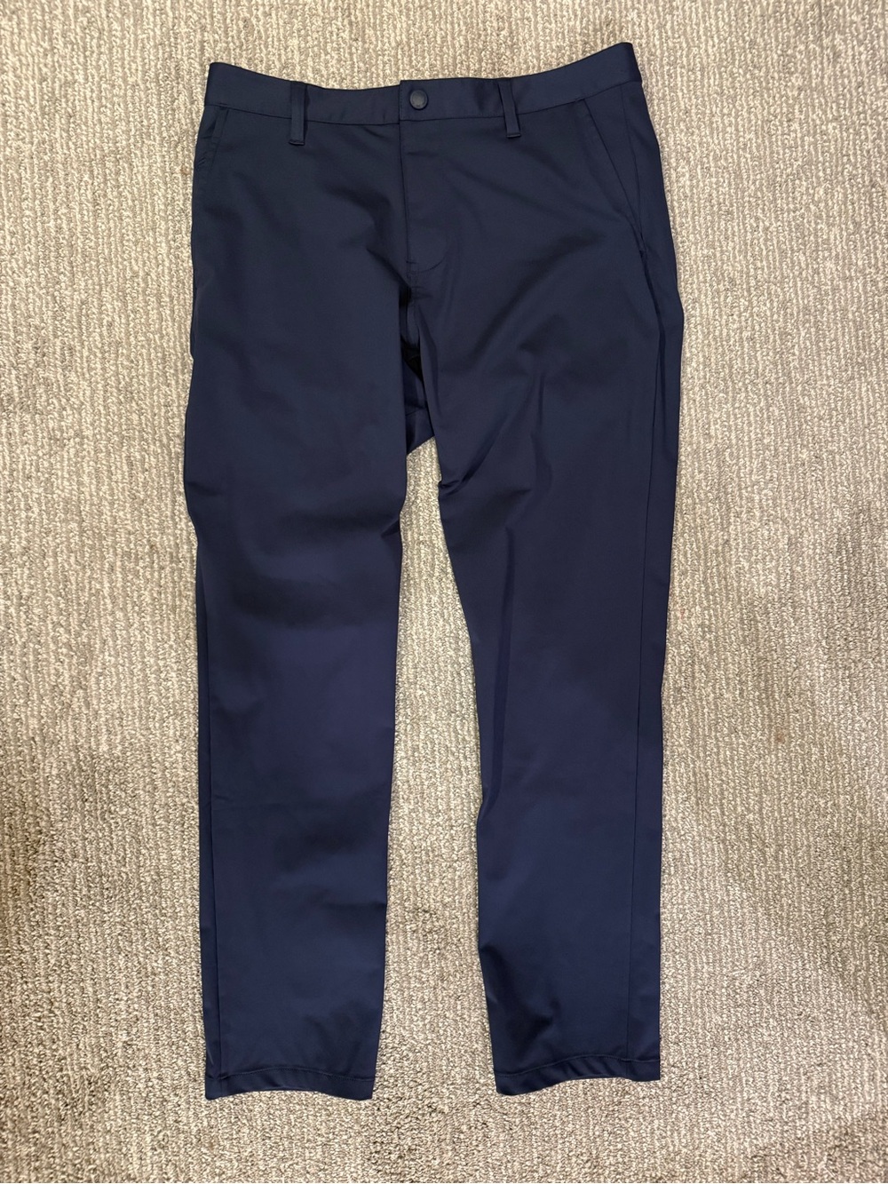 Rhone Commuter Pants Men’s 32 Navy Performance Stretch Travel Golf Office 100036